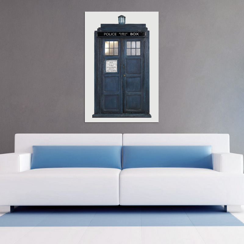 Doctor Who Inspired Tardis Police Box - Available as a Vinyl Decal or ...