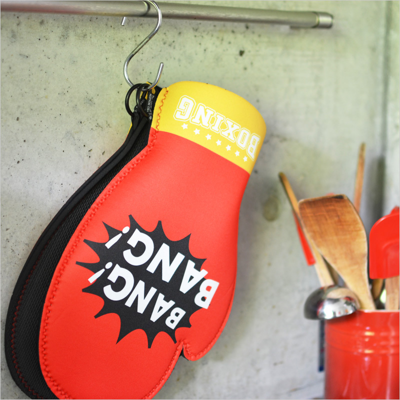 Set of Boxing Glove Oven Mitts