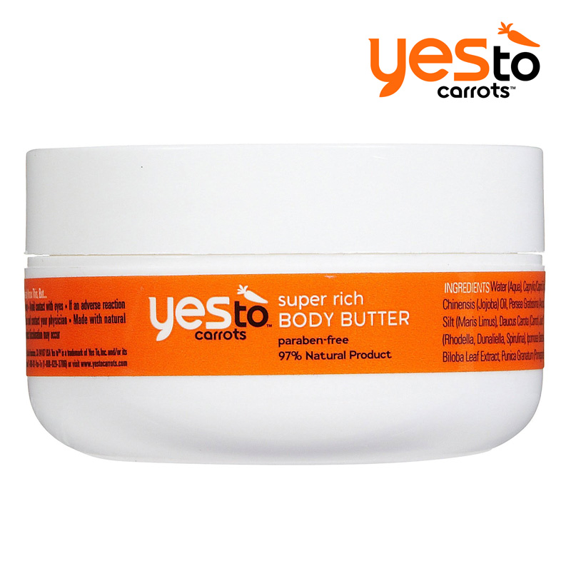 4 Pack of Yes To Carrots Super Rich Body Butter - $4.97 FS WITH CODE