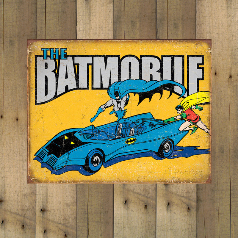 NEW STYLES AVAILABLE - Officially Licensed Retro Comic Book Tin Signs ...