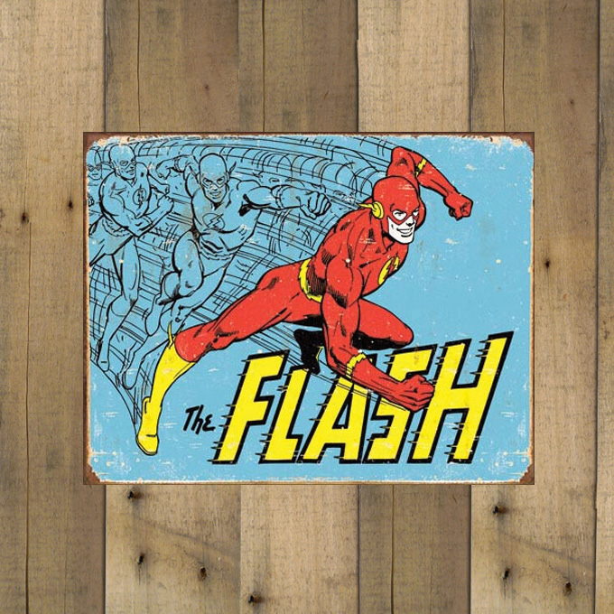 NEW STYLES AVAILABLE - Officially Licensed Retro Comic Book Tin Signs ...
