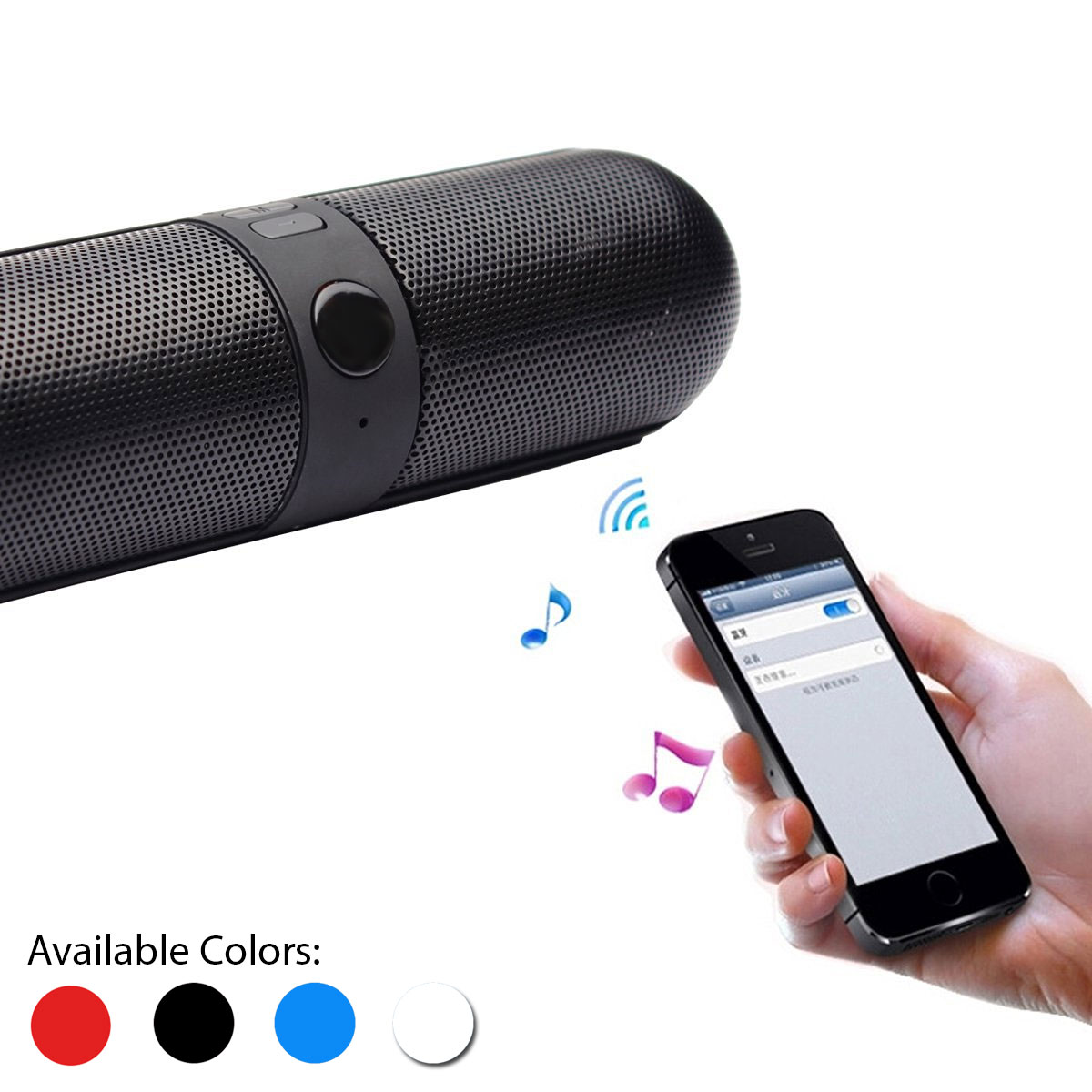 Wireless Bluetooth `Pill Style...