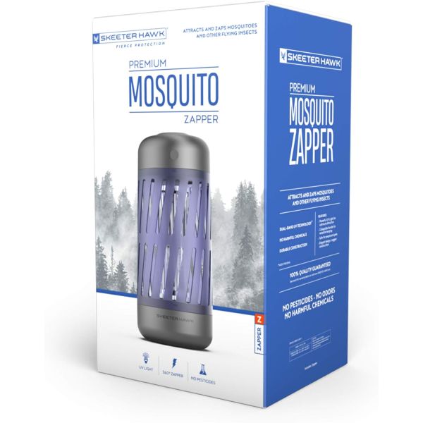 Mosquito Zapper Plug-In All-Natural Outdoor Bug Killer- Zap those pesky ...