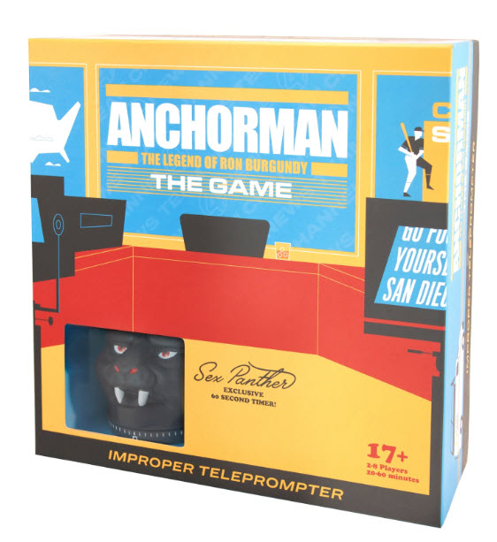 Ron Burgundy\'s Anchorman: The Game - Improper Teleprompter - Complete with Sex Panther Cologne timer - SHIPS FREE! 