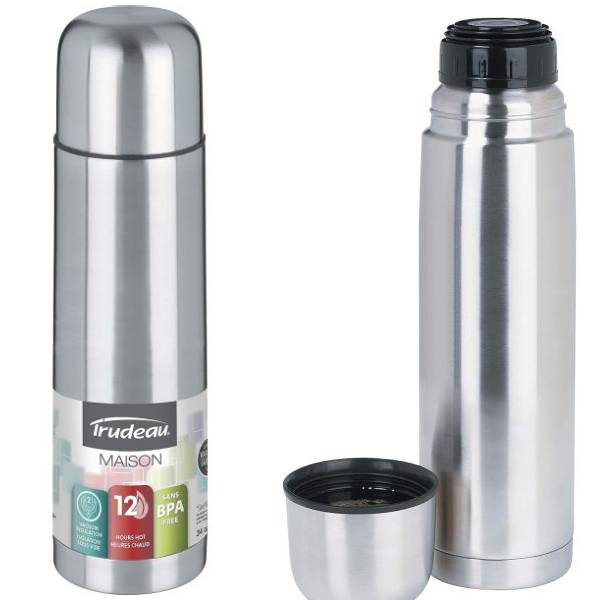 Trudeau 32 Ounce Vacuum Insulated Flask / "Thermos" - Fantastic to keep  coffee, hot chocolate, and even soup piping hot all day! - Order 2 or more  and SHIPPIUNG IS FREE! - 13 Deals