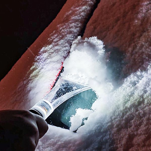 $6.49 (reg $16) Ice Scraper with COB LED Flashlight