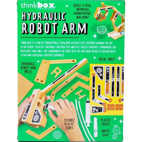 Think Box Hydraulic Robotic Arm - Learn the basics of physics and ...