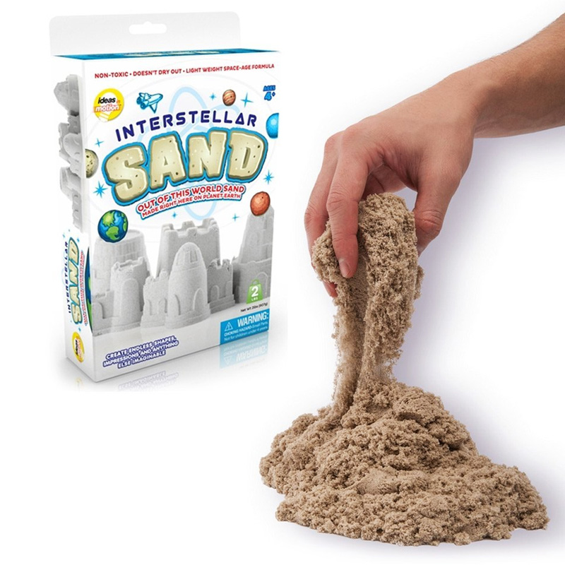 6lbs of Interstellar Sand AND bonus 4 Sand Castle Molds included! $14.97 SHIPS FREE