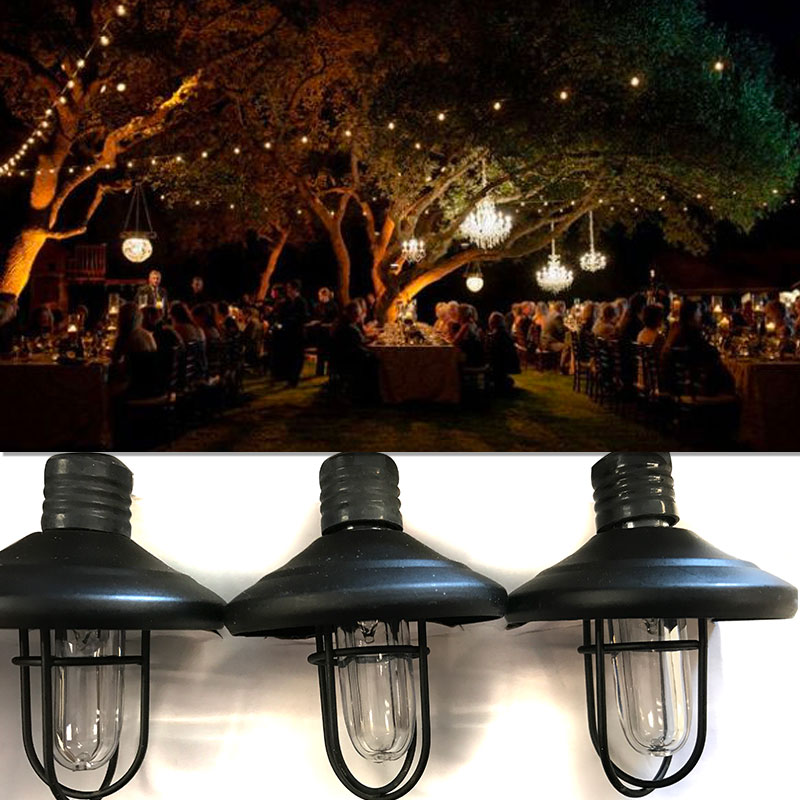 Indoor Outdoor Metal Lantern String Lights Ships Free 13 Deals