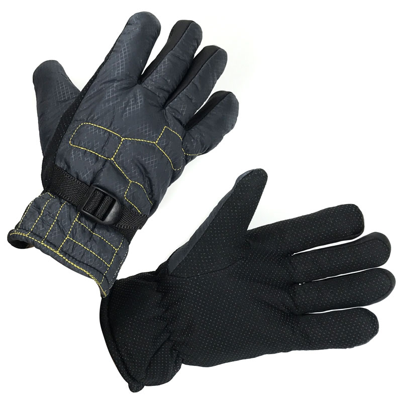 Men's Water Resistant Winter / Ski Gloves With Lining - Order 3+ for $4.99 each! - SHIPS FREE!