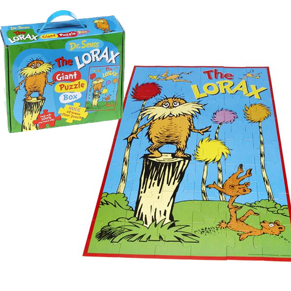 Dr. Seuss The Lorax 48pc Huge Floor Puzzle Box Set - 13 Deals