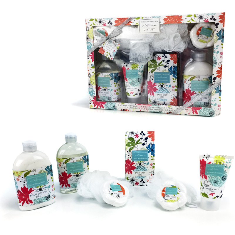 Classic Collection Wildflowers 8 Piece Body Care Gift Set