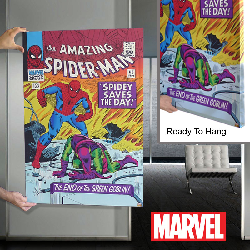 Officially Licensed Marvel 24x36 Mounted Canvas Prints - $39.49 - Ships Free