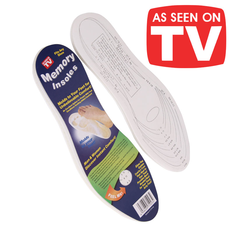 The Amazing Memory Foam Insoles ...