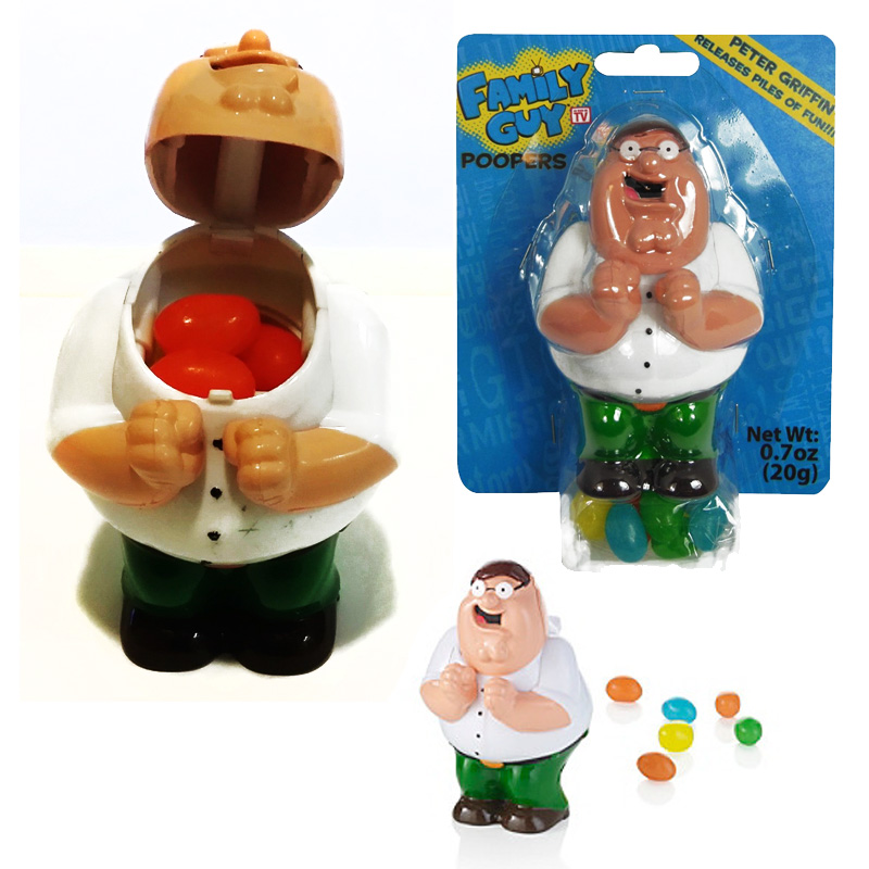 Family Guy Poopers - Peter Griffin Releases Delicious Jelly Beans - $3.99 Ships Free
