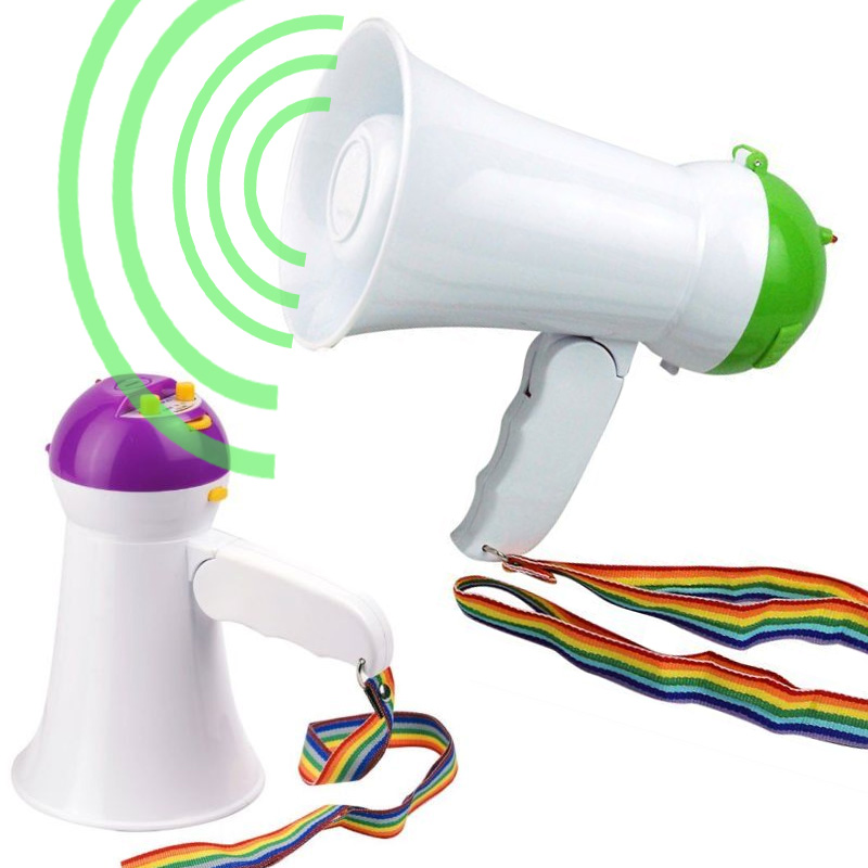 Portable Mini Megaphone Size Does NOT Matter Be Heard! SHIPS FREE