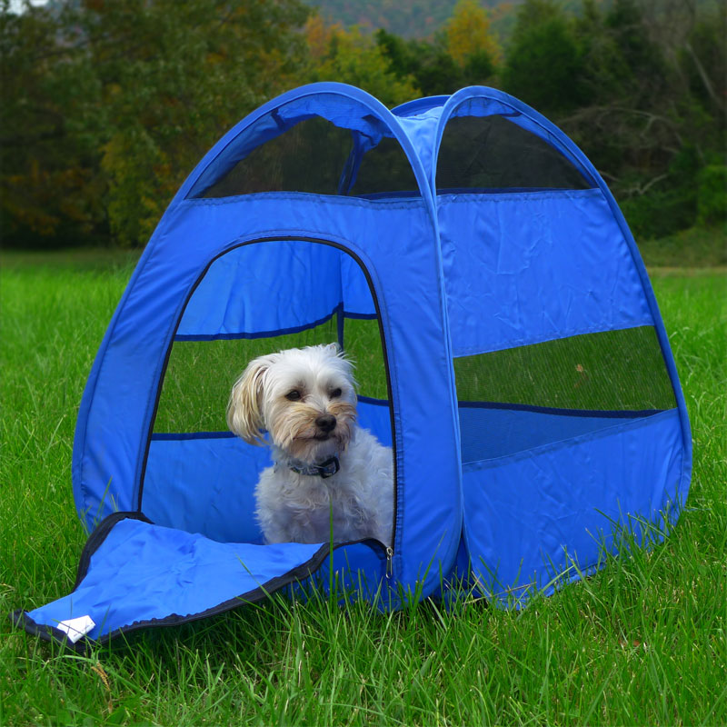 Pup Tent PopUp Dog (Or Cat) Tent Perfect For Travelling & Keeping