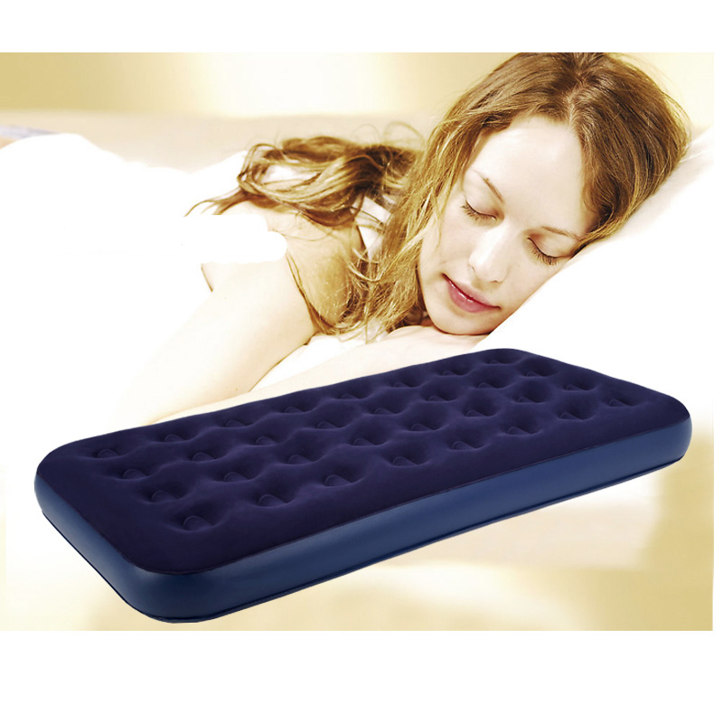 Relax Flocked Air Bed Twin Size Great For Indoor Use Or Camping Relax Flocked Air Bed Twin Size Great For Indoor Use Or Camping