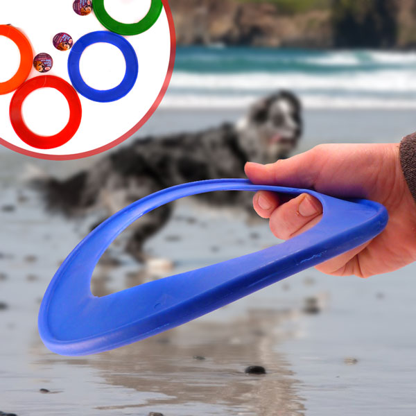 Fetch Ring 2 Pack of 8.5 Inch Pet Fetch Rings - Great For Summer Play! SHIPS FREE ...