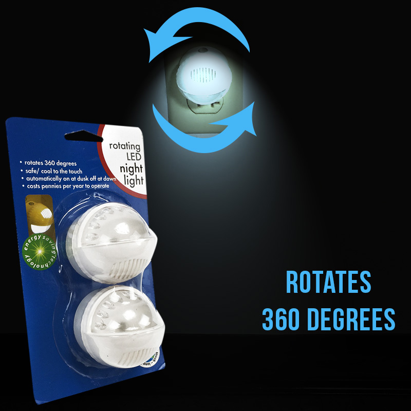 2 Pack of 360 Degree Rotating.