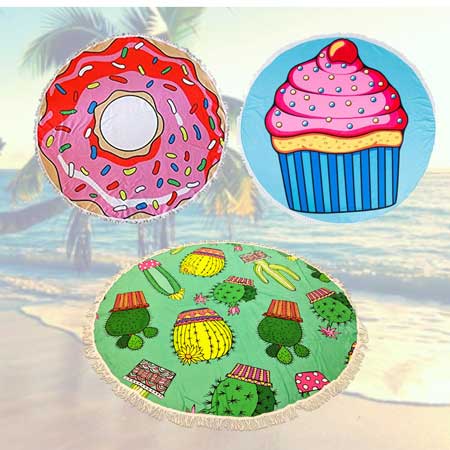 $14.99 (reg $45) Round Beach T...