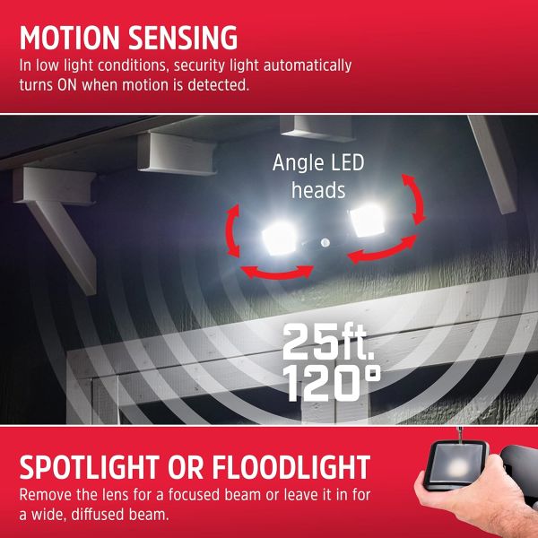 Energizer Super Bright 800 Lumen Dual Full-Directional Pivot Panel ...