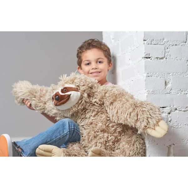 Giant Wild Republic Stuffed Sloth - 30 Inches! These are sold in museums and animal parks for $75 (and $44 on amazon - see additional image)! - SHIPS FREE!