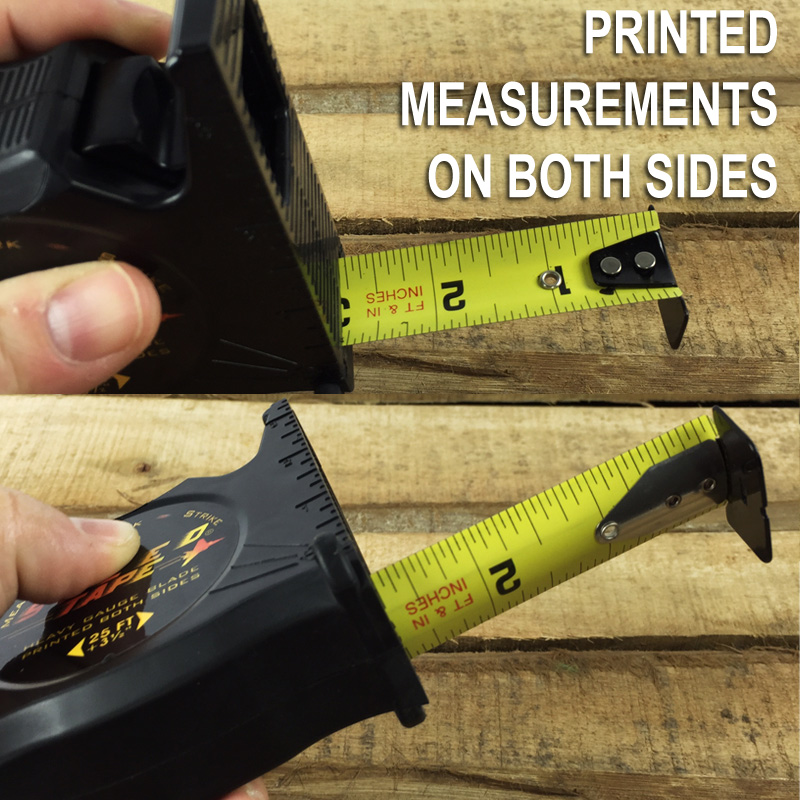 25ft Double Sided Speed Tape - Tape Measure and Speed Square in One ...
