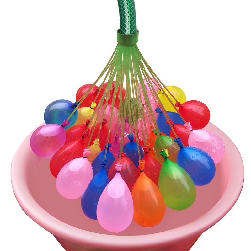 333 Magic Water Balloons - Fills and Ties Balloons Instantly!