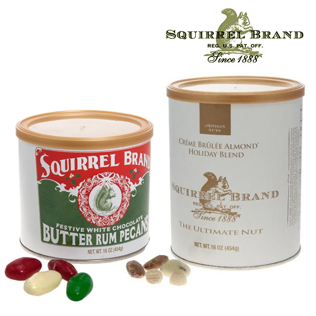 3 Pounds of Squirrel Brand Nuts - Creme Brulee Almonds or Butter Rum Pecans  - $16.99 - Ships Free