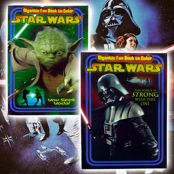 Star Wars Gigantic Coloring Books - $0.99