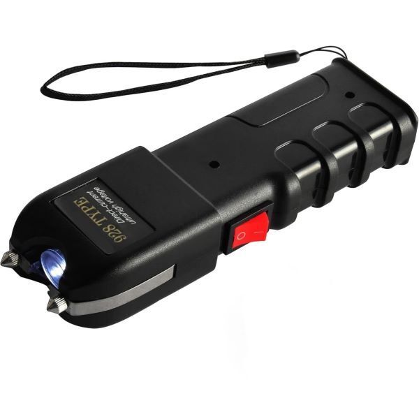 Rechargeable Stun Gun With Built-in Flashlight and Case - Order 2 or more and SHIPPING IS FREE!
