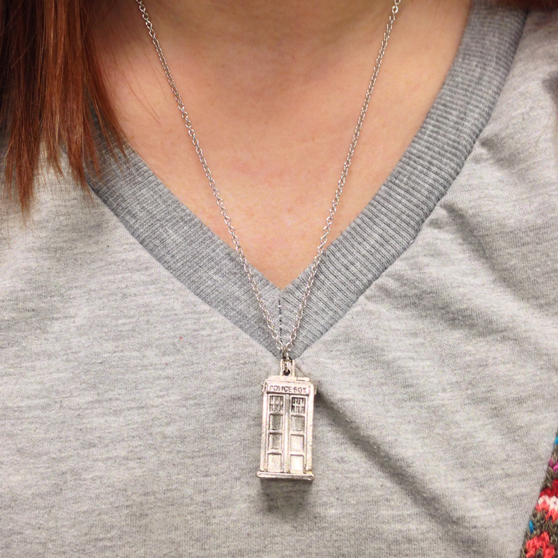 Doctor Who Inspired Tardis Necklace - $7.99 - Ships Free